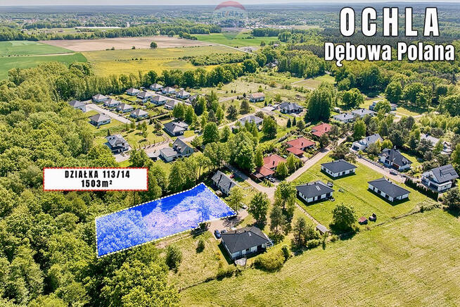 Działka na ekskluzywnym osiedlu Dębowa Polana!