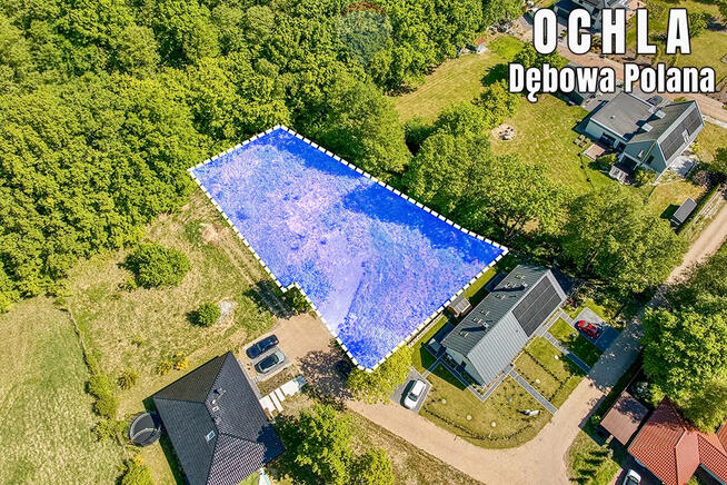 Działka na ekskluzywnym osiedlu Dębowa Polana!