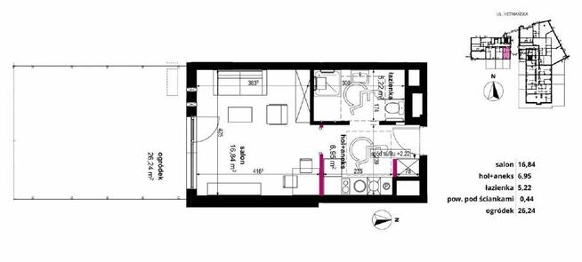 Mieszkanie Lublin Czuby, Hetmańska