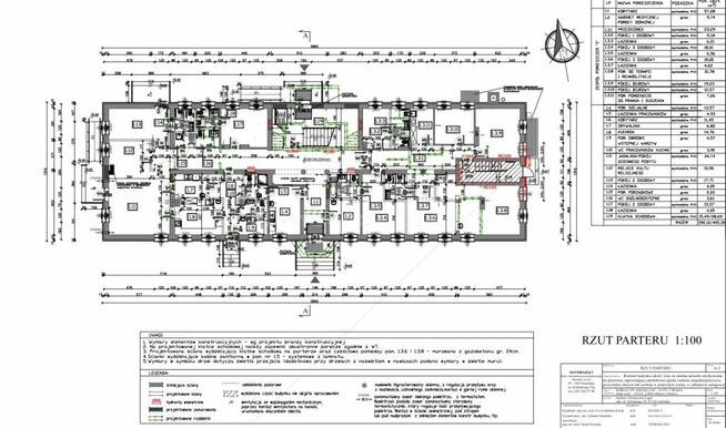 Budynek z projektem pod dom opieki