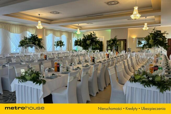 Sala weselna z częścią hotelową