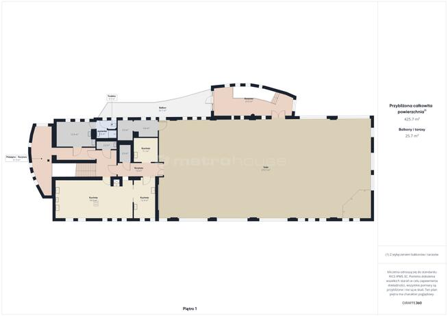 Sala weselna z częścią hotelową