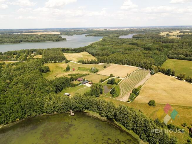 Z widokiem na jezioro (50 m), możliwość zabudowy