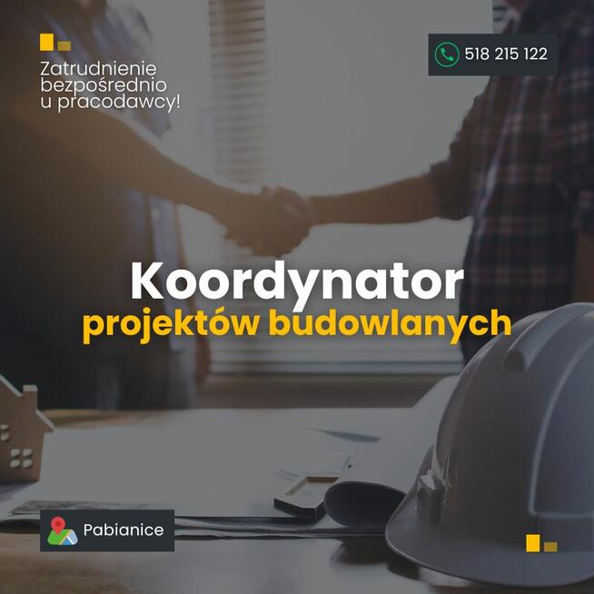 Koordynator projektów budowlanych