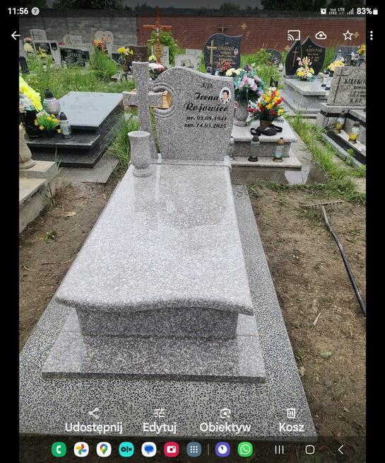 Nagrobki granitowe od 4500