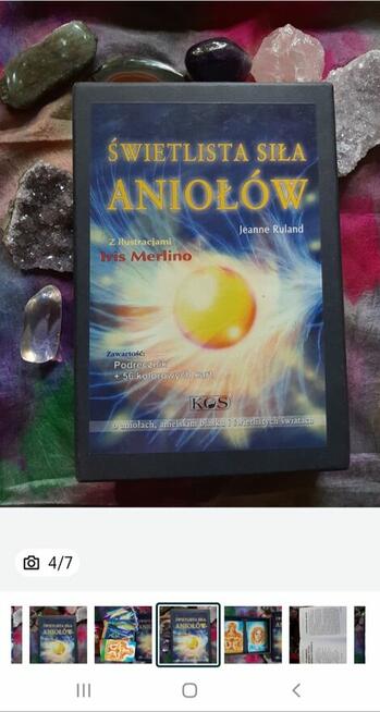 Świetlista siła Aniołów- Jeanne Ruland. Karty anielskie