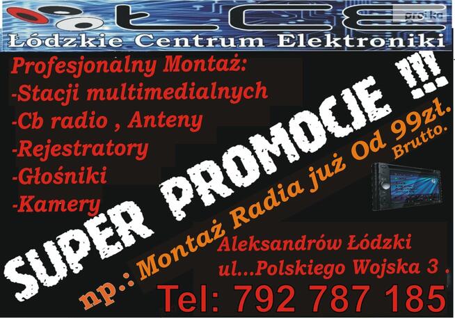 car play stacje multimedialne Aleksandrów Łódzki