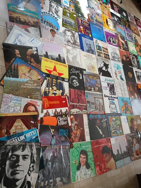 Płyty Winylowe 330 sztuk z Anglii 60 70 80 Lata