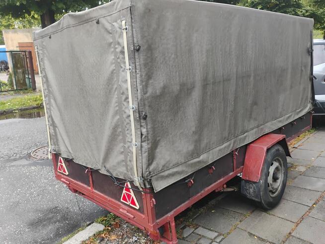 Sprzedam Przyczepka Sam wymiary 275cm×130×135 zarejestrowana