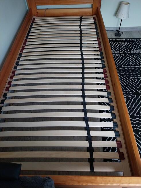 Łóżko pojedyncze, materac, stelaż