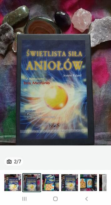 Świetlista siła Aniołów- Jeanne Ruland. Karty anielskie