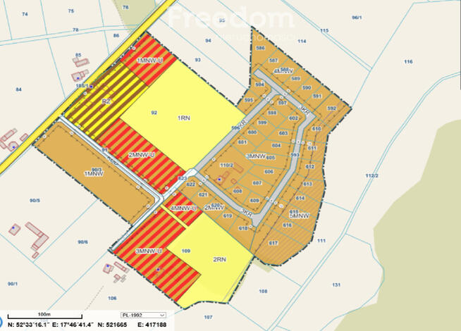 Cudowne działki Natura 2000, MPZP