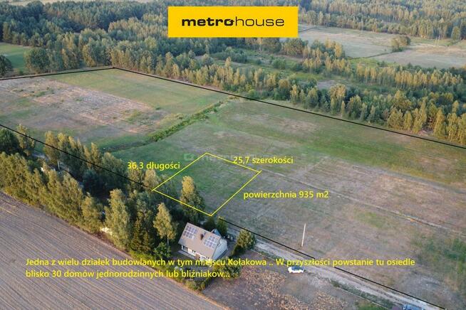 Działka budowlana 935m2 w Kołakowie k/Radzymina