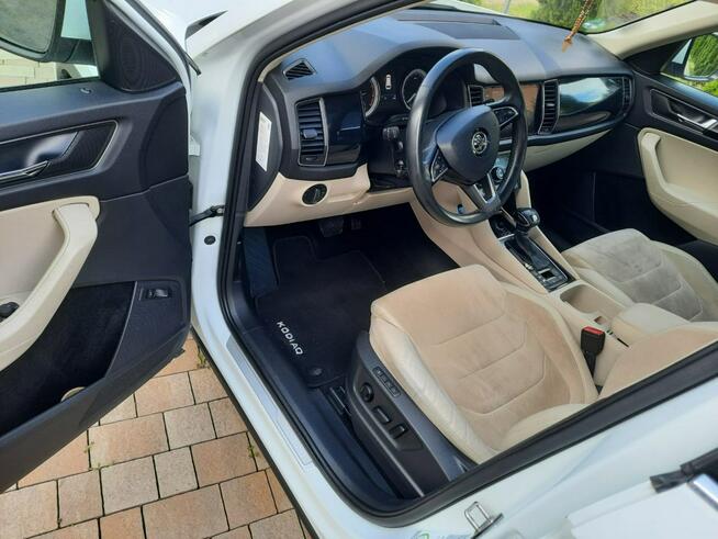 Škoda Karoq 2.0 TURBO BENZYNA 4X4 piękna wersja kamera 360 alcantara LED ACC PDC