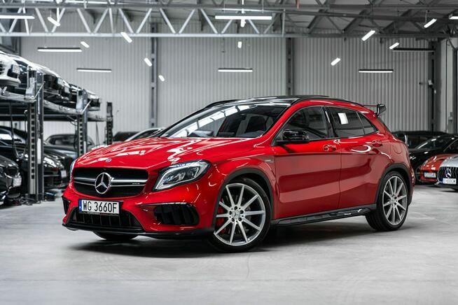 Mercedes GLA 45 AMG 4Matic 381KM. Salon PL. 1 właściciel. Bezwypadkowy.
