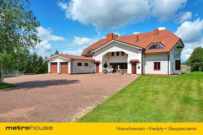 * Luksusowy dom z basenem nad jeziorem 1,11 ha *