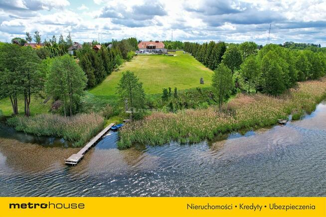 * Luksusowy dom z basenem nad jeziorem 1,11 ha *