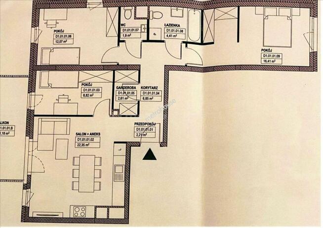 4-pokojowe mieszkanie na zielonej Białołęce.