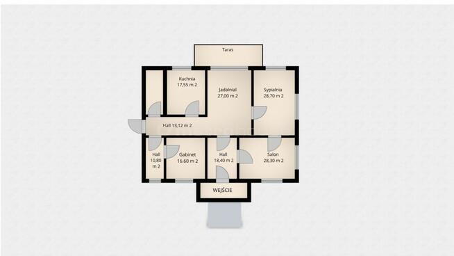 Dworek z okresu międzywojennego w centrum miasta