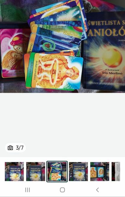 Świetlista siła Aniołów- Jeanne Ruland. Karty anielskie