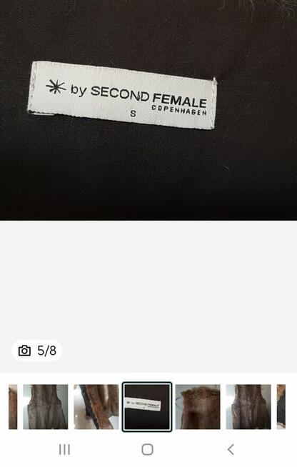 Kamizelka z futra królika- by Second Female Copenhagen