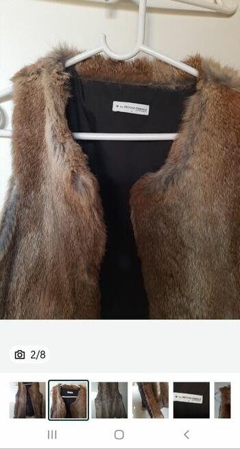 Kamizelka z futra królika- by Second Female Copenhagen