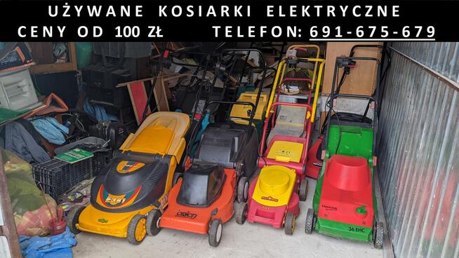 Elektryczne kosiarki do trawy - ceny od 100 zł