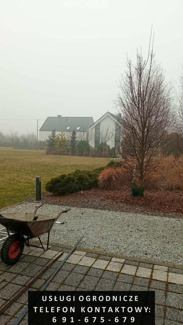 Usługi ogrodnicze - zakładanie i pielęgnacja ogrodów itp.