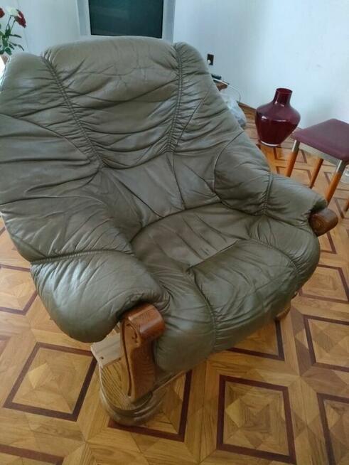 Skórzany zestaw wypoczynkowy 3+ 2+ 1