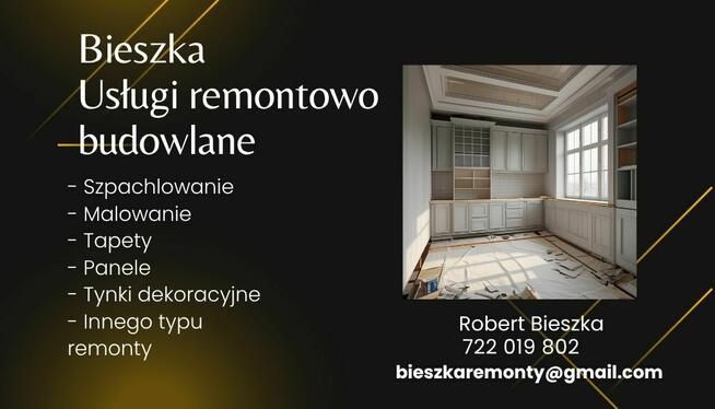 Usługi Remontowo Wykończeniowe przyjmę zlecenia