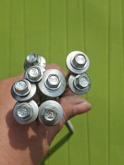 Wkręt nierdzewny 165 do płyty warstwowej podkładka+uszczelka