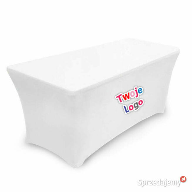 Elastyczny pokrowiec na stolik cateringowy z twoim logo