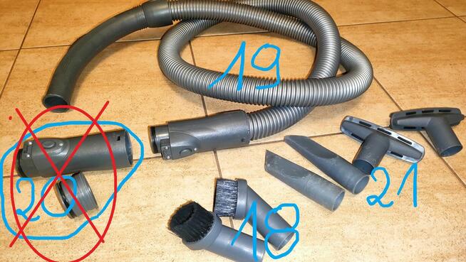 Zelmer CERES Typ.VC3300.0SK - odkurzacz części !