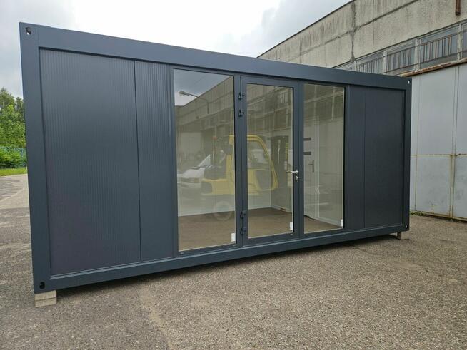 Pawilon Kontener Mobilny Biurowy Mieszkalny Socjalny 3x6m pr