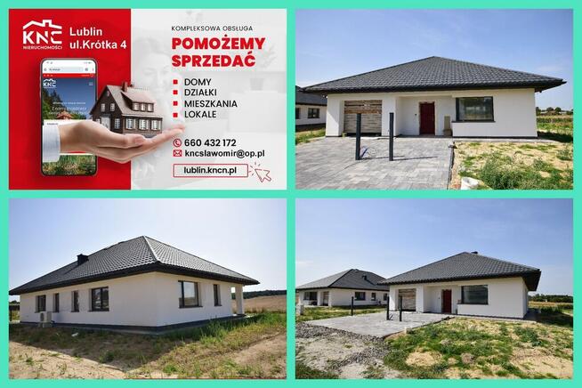 Polanówka -dom pod klucz, świetne wymiary działki.