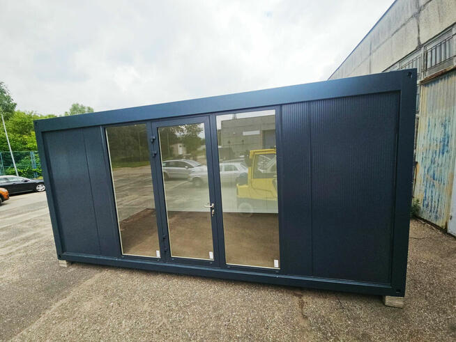 Pawilon Kontener Mobilny Biurowy Mieszkalny Socjalny 3x6m pr