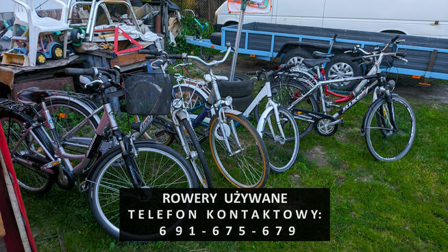 Rowery używane - ceny od 150 do 500 zł