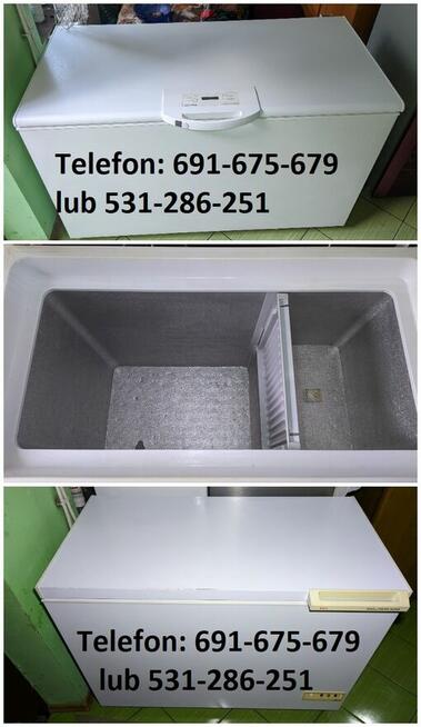 Zamrażarki - SKRZYNIOWE - różne wielkości/pojemności