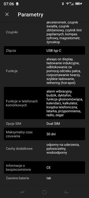 Sprzedam smartfon Doodee V30T
