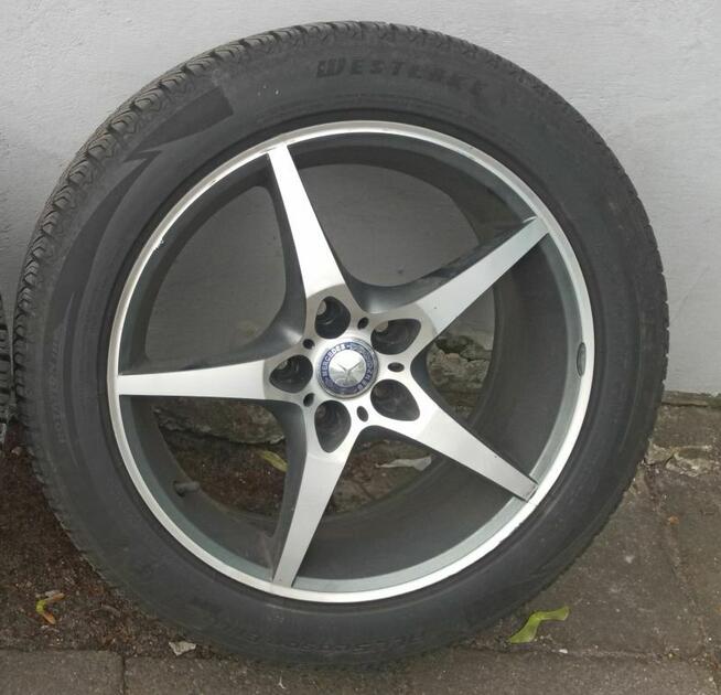 Koła (felgi alu + opony wielosezonowe) 245/45R17