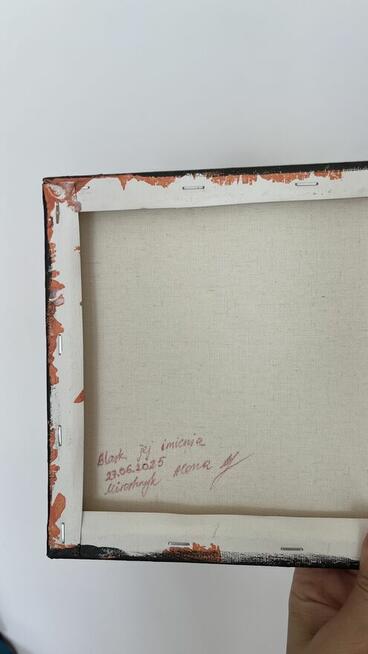 Różowa Lilia – obraz akrylowy 20x20cm