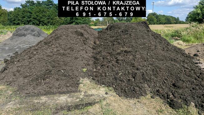 Podłoże ogrodowe - torf czarnoziem ziemia ogrodowa - DOWÓZ