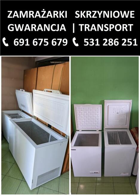 Zamrażarki - SKRZYNIOWE - różne wielkości/pojemności