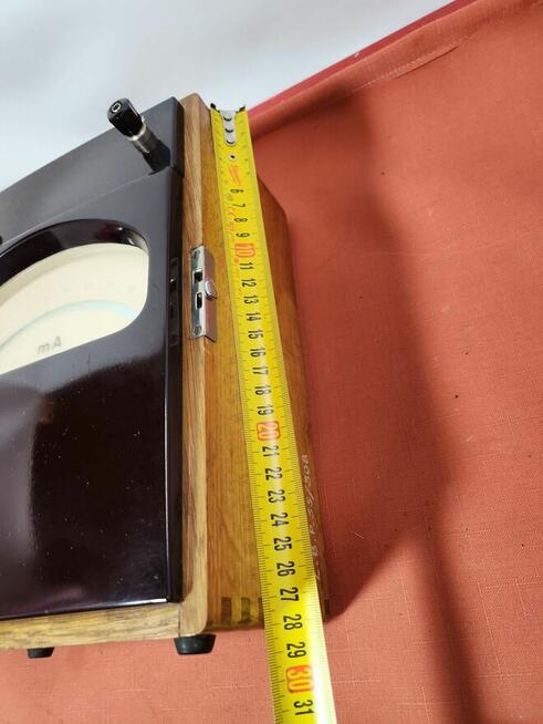 miliamperomierz elektrodynamiczny Metra Blansko EL20.