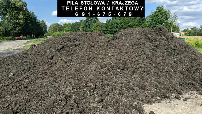 Podłoże ogrodowe - torf czarnoziem ziemia ogrodowa - DOWÓZ
