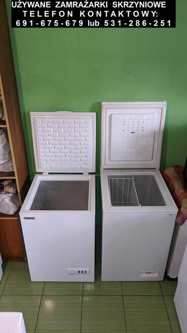Zamrażarki - SKRZYNIOWE - różne wielkości/pojemności