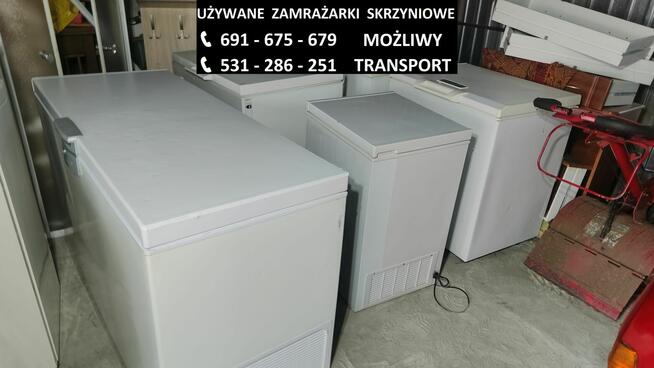 Zamrażarki - SKRZYNIOWE - różne wielkości/pojemności