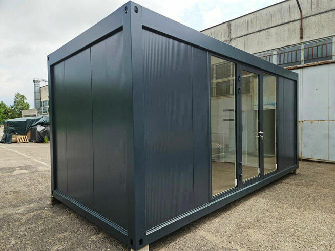 Pawilon Kontener Mobilny Biurowy Mieszkalny Socjalny 3x6m pr