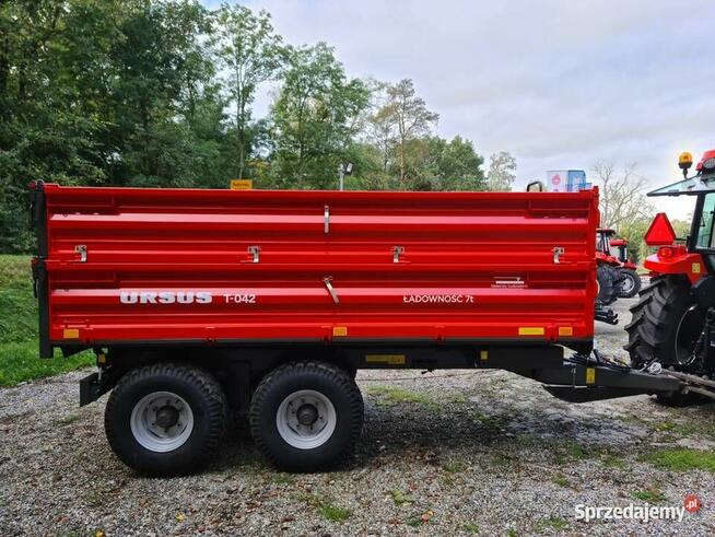 Ursus przyczepa rolnicza 7 ton Ursus T-042 tandem, prow, dop