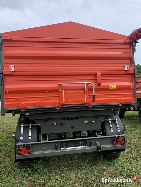 Dwuosiowa przyczepa URSUS D-610, ładowność 10 ton , paleta